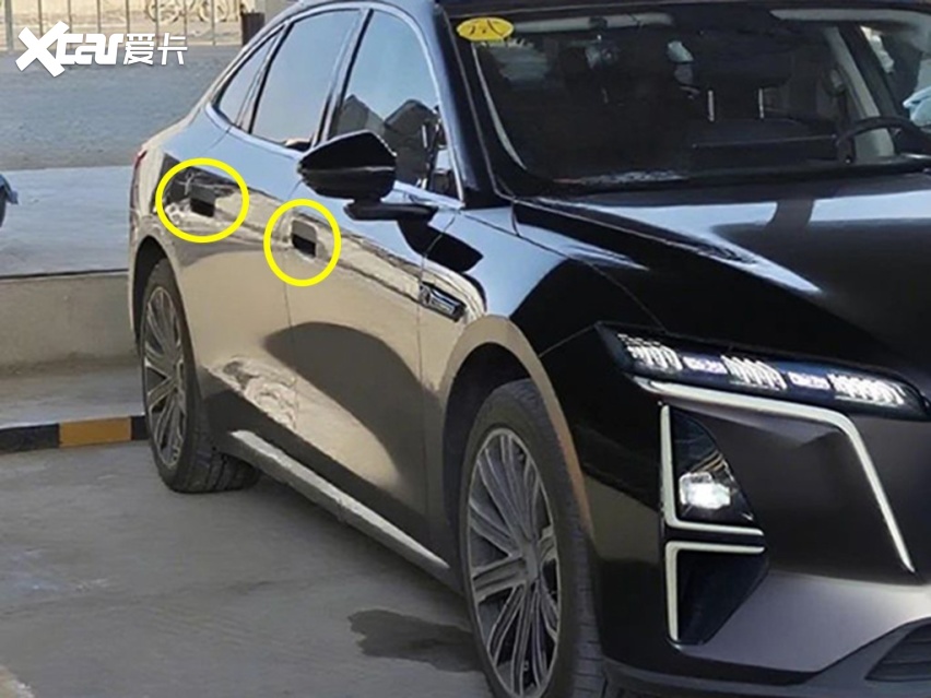 全新红旗H5纯电版曝光！外观内饰都有变化，不是油改电？