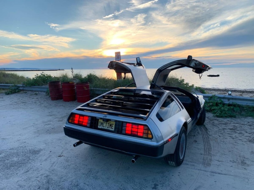 昂贵的“时间机器”！来自美国新泽西州的1981年Delorean