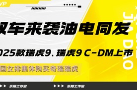 【主播乐阳】十八万买四驱选奇瑞 2025款瑞虎9、瑞虎9 C-DM上市