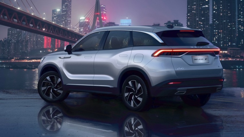 大五座中型SUV，6月上市，BEIJING-X7官图发布