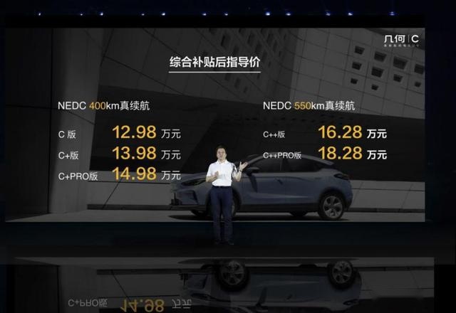 真续航、真保值、真心真意上市价，几何C这次要玩真的！