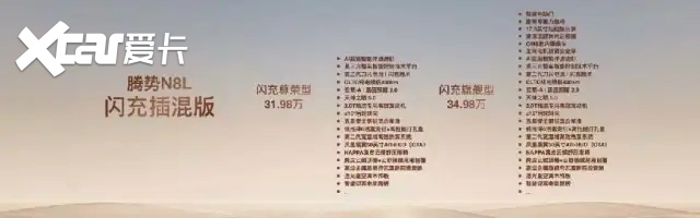 首搭AI超级智能体迪迪虾，腾势N8L纯电上市29.98万元起