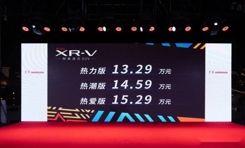 东风Honda全新XRV及第十一代思域e:HEV福州区域联合上市