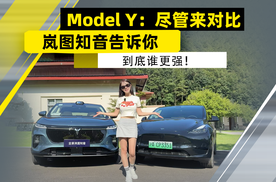 Model Y：尽管来对比？岚图知音告诉你到底谁更强！