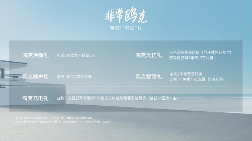 十二项全系标配，比亚迪海鸥上市，售价7.38万元-8.98万元