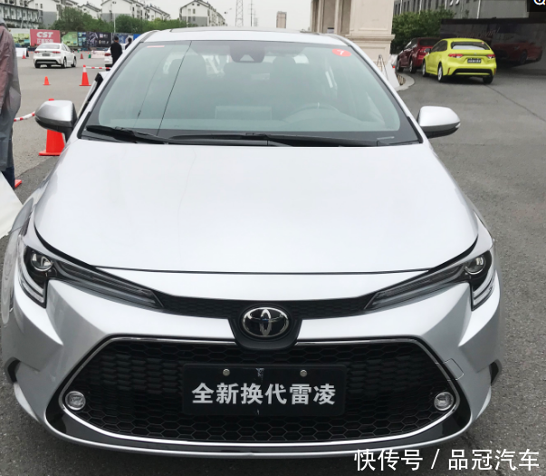 大批全新2019款丰田雷凌实车现身！车长4640mm
