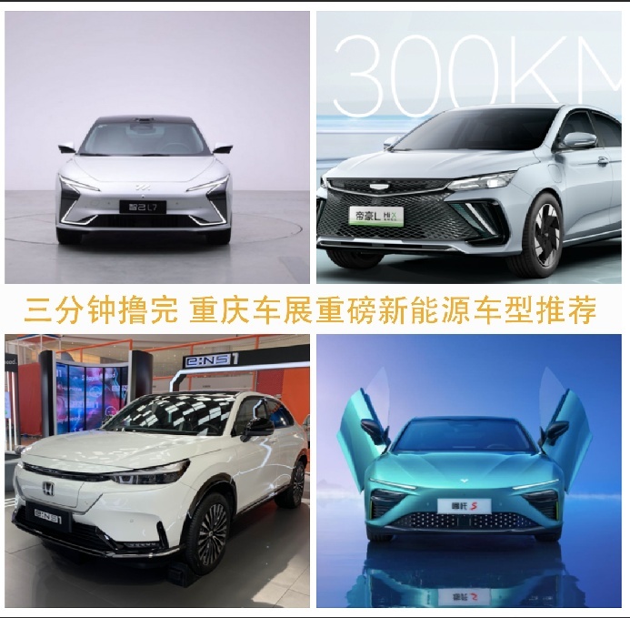 3分钟撸完，重庆车展家用实惠新能源车推荐