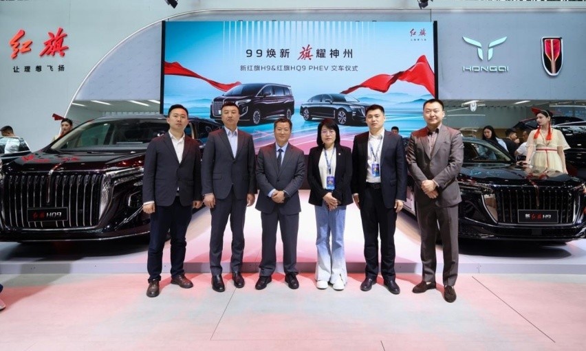 豪华商务的佼佼者！红旗新H9、HQ9 PHEV联袂登陆石家庄