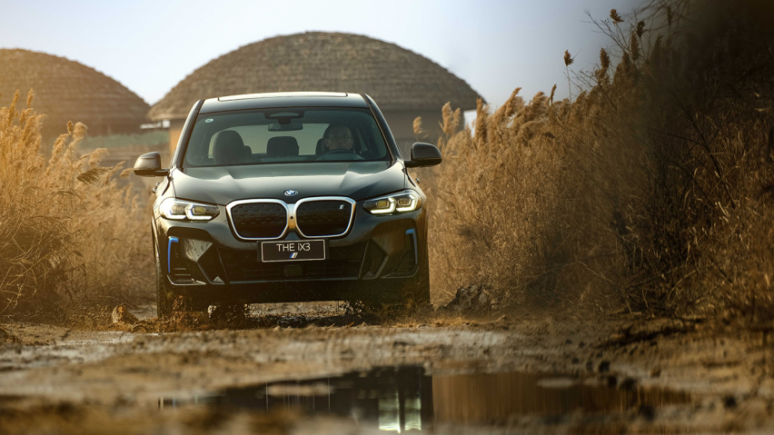 新BMW iX3在辽河口国家级自然保护区的巡逻之旅