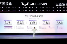 限时先享置换一口价5.38万元起 2025款五菱缤果缤纷上市