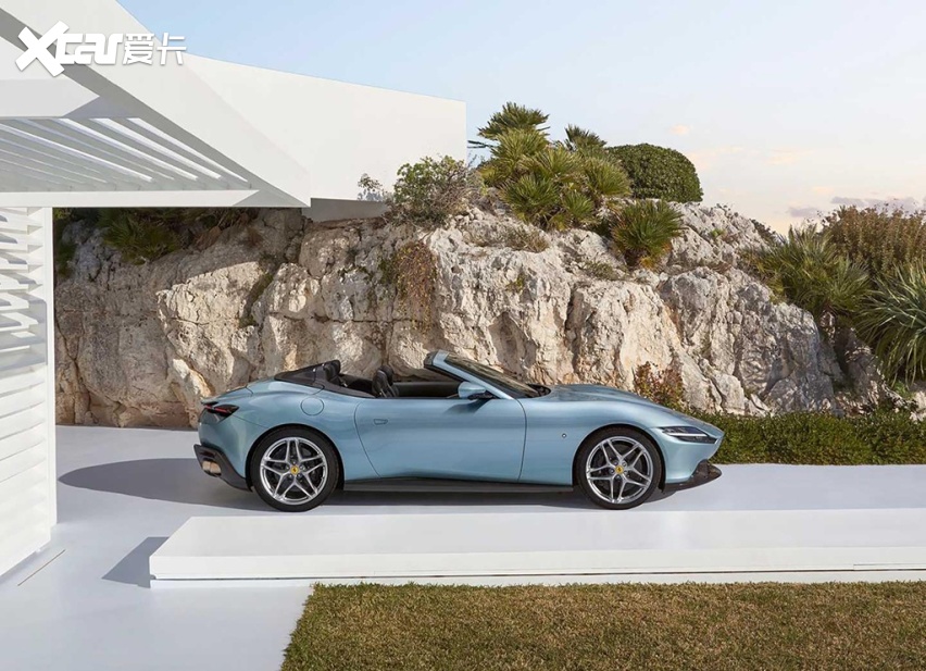 法拉利入门敞篷超跑 roma spider为"爆单"再添一把火-爱卡汽车爱咖号