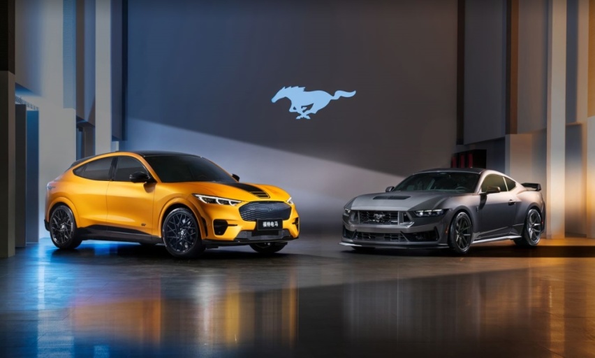 黑马电马CP同框！Mustang“性能双雄”现身杭州