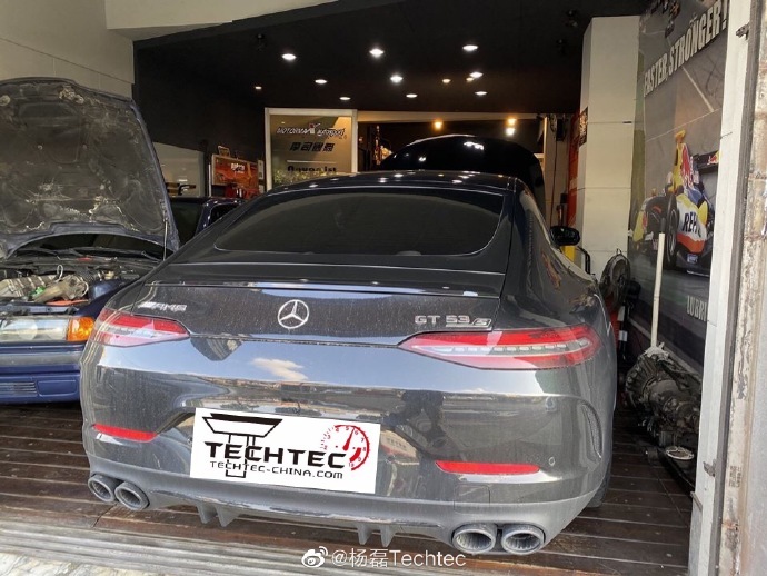 奔驰AMG GT53升级德国Techtec刷电脑刷ECU改装