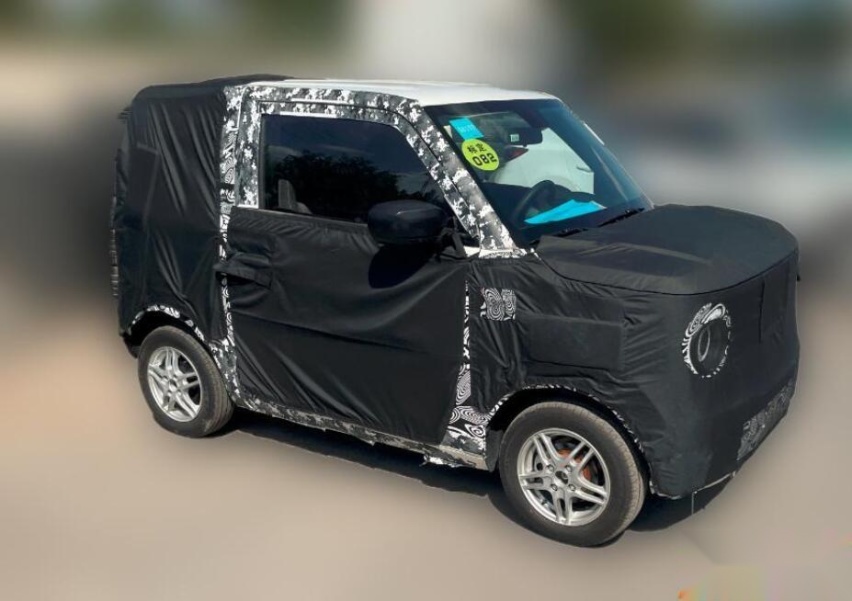 太内卷！挑战宏光MINI EV，吉利微型纯电动车谍照曝光