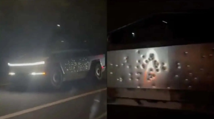 特斯拉Cybertruck量产版详细信息，首批交付10台，无车漆车身