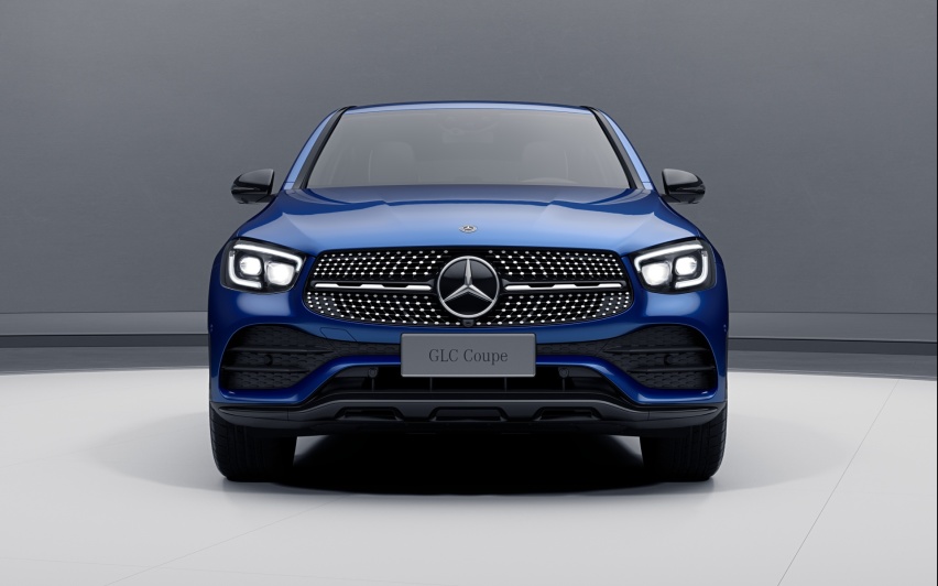 AMG-Line套件加持，这台SUV更加运动，奔驰GLC轿跑新增车型