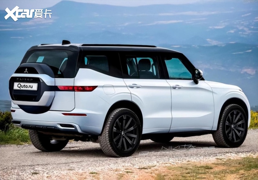 新款帕杰罗首曝，灯组撞脸宝马X7，最快2023年发布