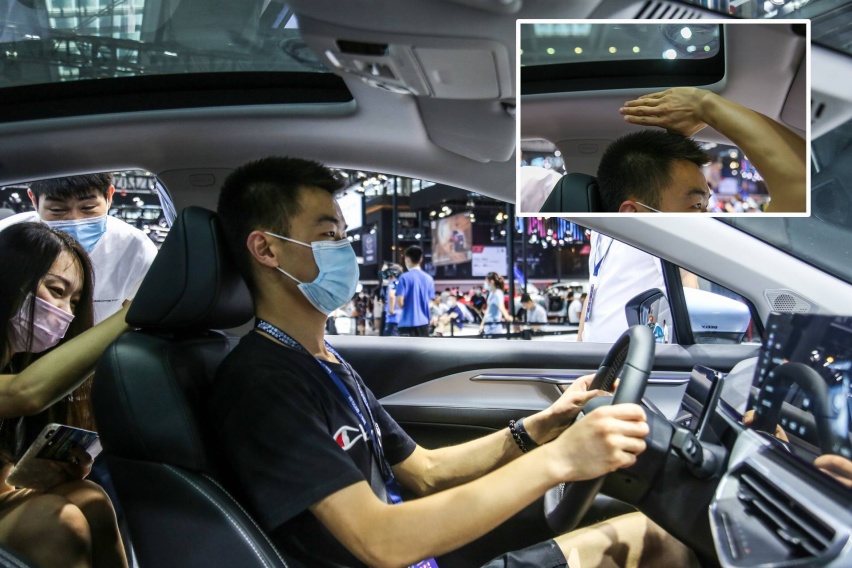 定位紧凑型纯电动 SUV 深港澳车展实拍几何 C