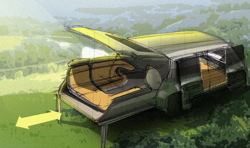 未来汽车空间什么样？ LEVC空间共创，SOA纯电架构解绑轮上空间