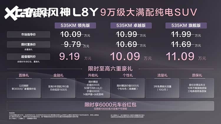 零甲醛座舱+冠军底盘，风神L8Y重新定义9万级“舒适天花板”