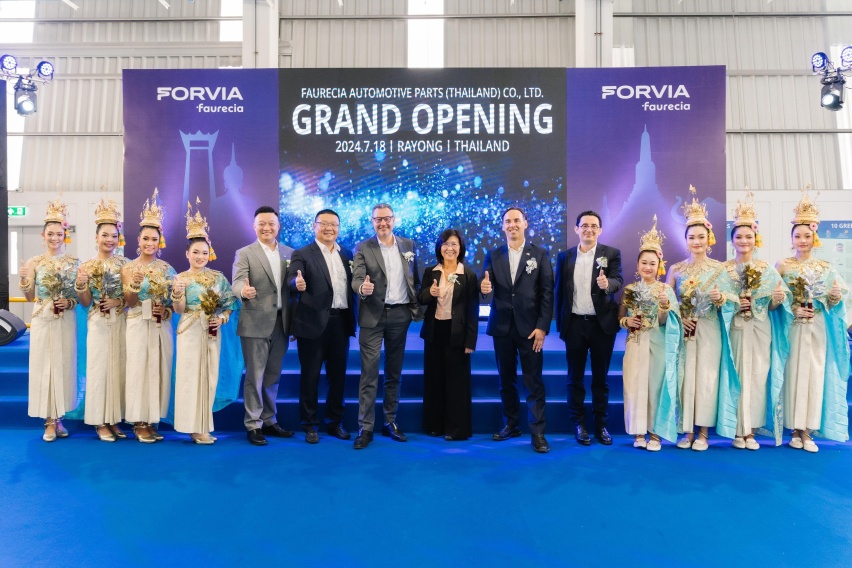 比亚迪与FORVIA佛瑞亚泰国新座椅组装工厂开业