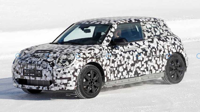 全新MINI COOPER EV谍照曝光，或与长城合作国产？