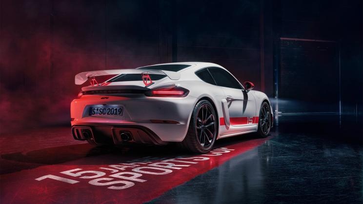 保时捷718 Cayman GT4新车型官图发布