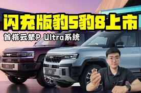 首搭云辇P+闪充 新款豹5豹8上市