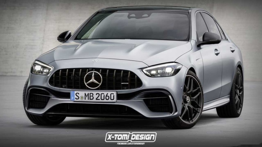 造型酷似老大哥，重量或达2吨，全新AMG C63渲染图曝光