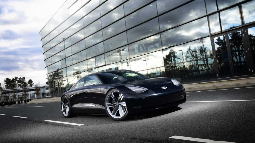 新车 | 未来电动轿车的模样 现代Ioniq 6渲染图曝光
