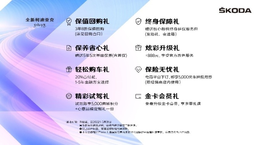 斯柯达柯迪亚克上市5周年  携8重礼遇全面焕新