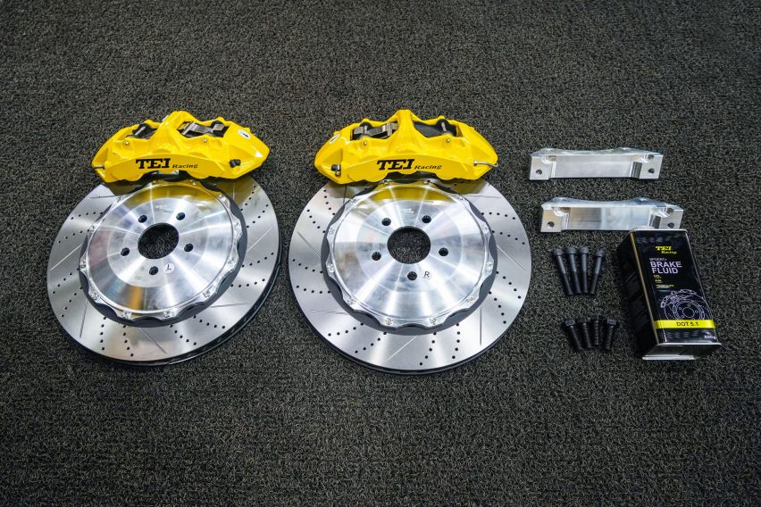 福特探险者刹车卡钳改装升级案例TEI Racing