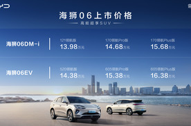 2025最值得期待中型SUV 比亚迪海狮06北京上市 售价13.98万起