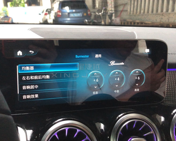 车门关上聆听好音乐 20款奔驰GLB180改装柏林之声音响
