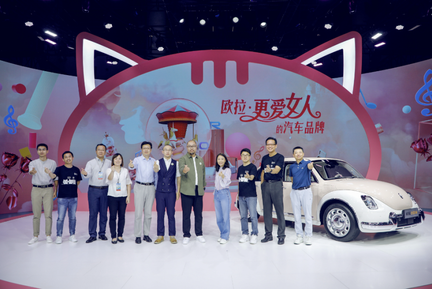 欧拉“闺蜜局”火爆成都车展！引众多女性踊跃打卡！