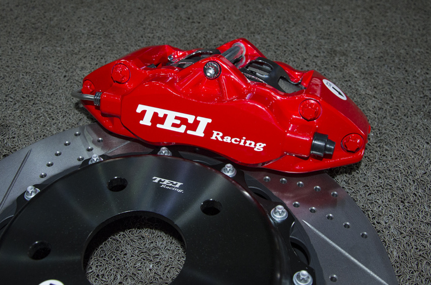 丰田塞纳改装TEI Racing P40S刹车卡钳套件