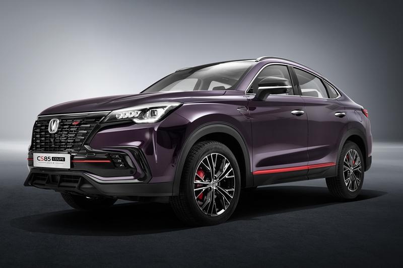 搭载蓝鲸新一代发动机，2023款长安CS85COUPE11.99万起