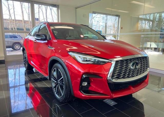 颜值很能打！全新英菲尼迪QX 55实车，2.0T引擎配四驱