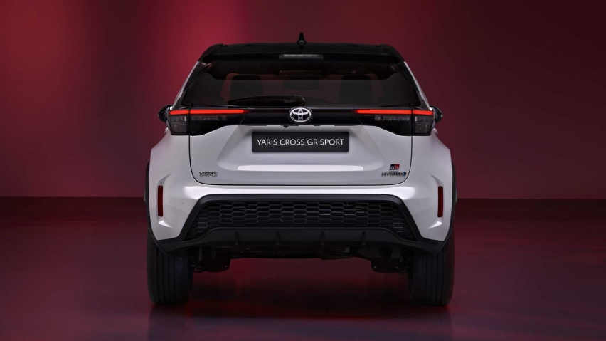 搭载三缸混动系统 欧版丰田Yaris Cross GR Sport官图