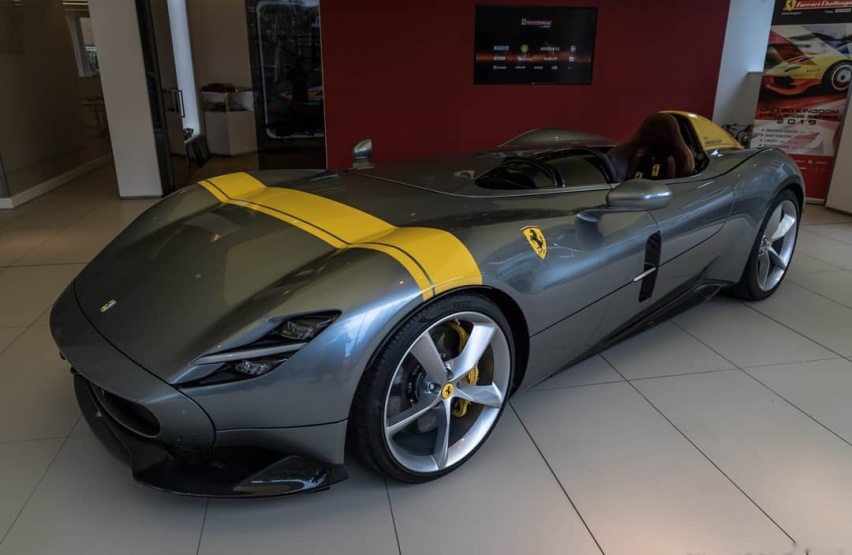 法拉利Monza SP1实车 独特的运动感