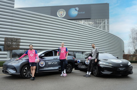 比亚迪正式成为曼城足球俱乐部官方合作伙伴