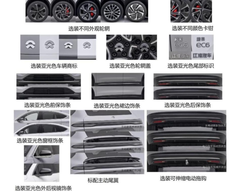 套娃式设计！搭载激光雷达和主动尾翼，疑似蔚来全新EC6谍照曝光