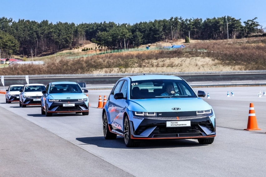 现代汽车N品牌IONIQ 5 N 韩国驾驭体验之旅驭电开跑
