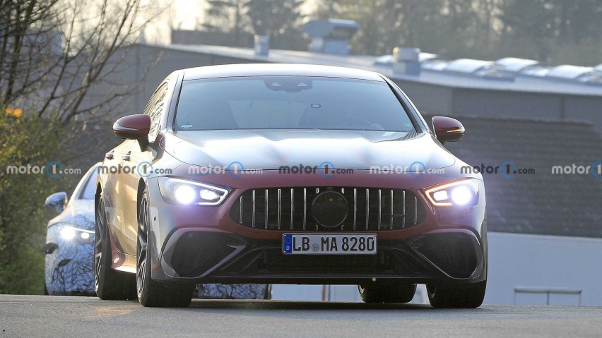 奔驰AMG GT73e路试谍照曝光 V8混插系统打造最强GT跑车