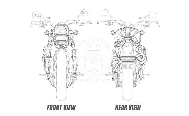 哈雷Cafe Racer和Flat Tracker新车曝光