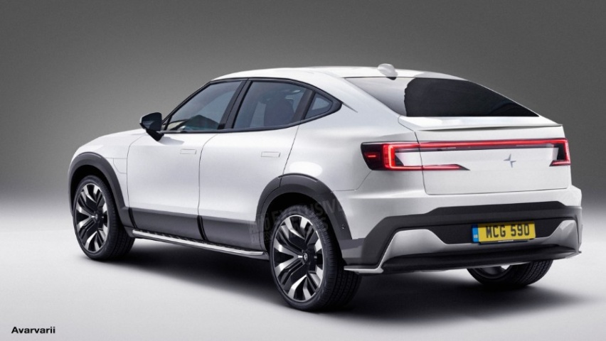 定位跨界轿跑SUV，Polestar 3设计图曝光