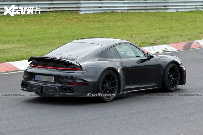这次是硬顶版，保时捷911 Turbo S Touring谍照再次曝光