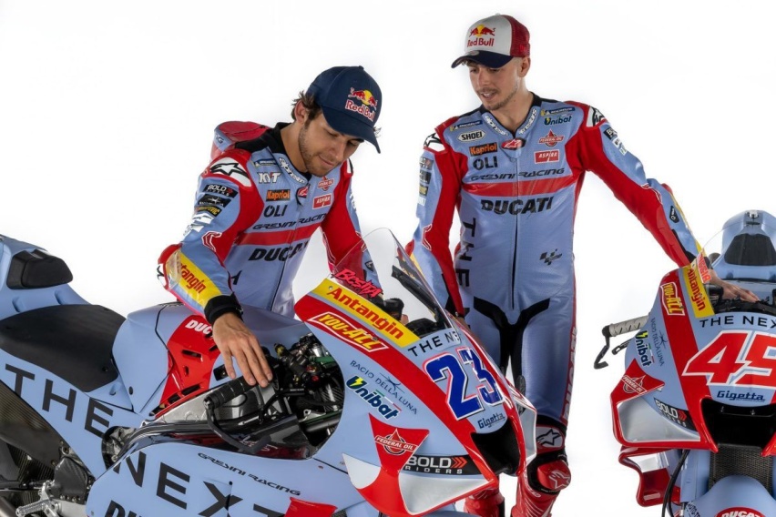 Gresini车队2022阵容发布：浅蓝涂装上身杜卡迪GP21