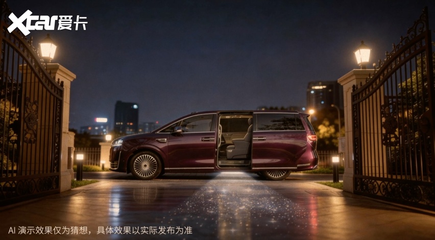 智界V9侧向互动光毯黑科技，或将重塑旗舰MPV交互标准
