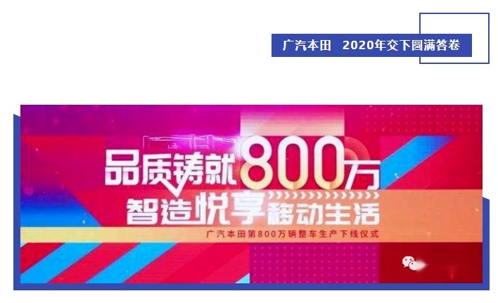 1-11月销量70+万辆，广汽本田在广州车展上交下圆满答卷